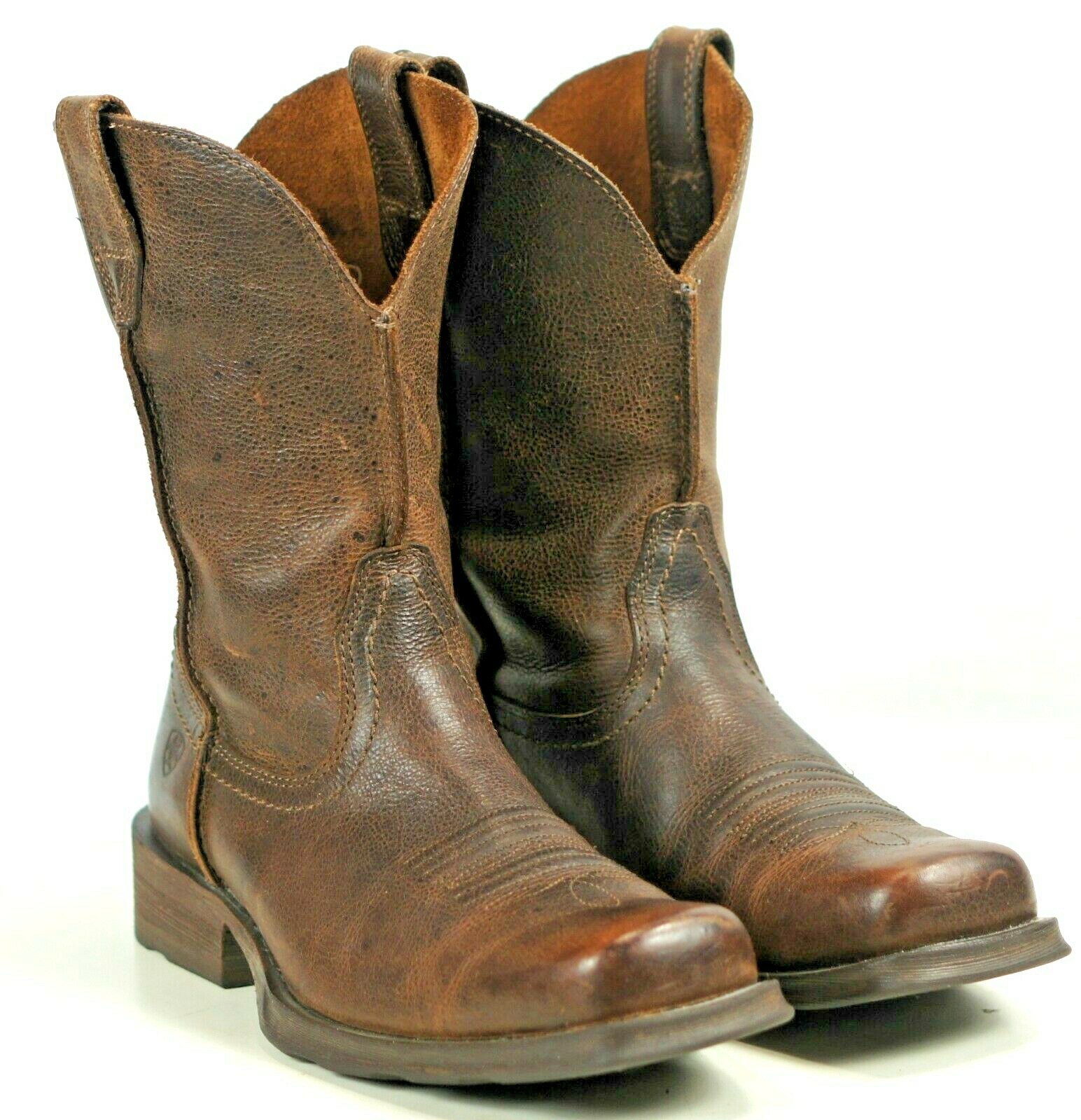 Ariat Rambler Wicker Distressed Leather #10015307 Western Cowboy Boots Men 9 D Ariat Rambler Wicker Distressed Leather #10015307 Western Cowboy Boots Men 9 D