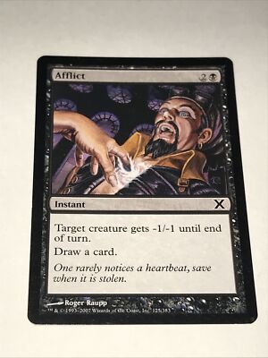 mtg afflict cards Magic The Gathering - All cards will be carefully packed for safe transit Mechanics of Magic: Afflict |