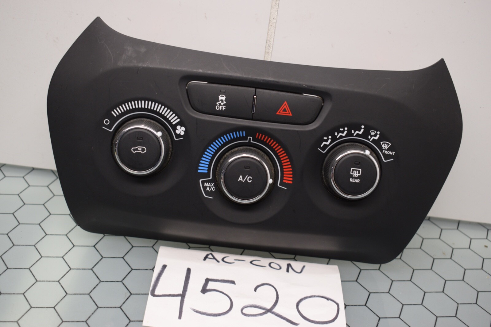 16 17 18 19 20 Jeep Cherokee AC and Heater Control Used Stock #4520-AC