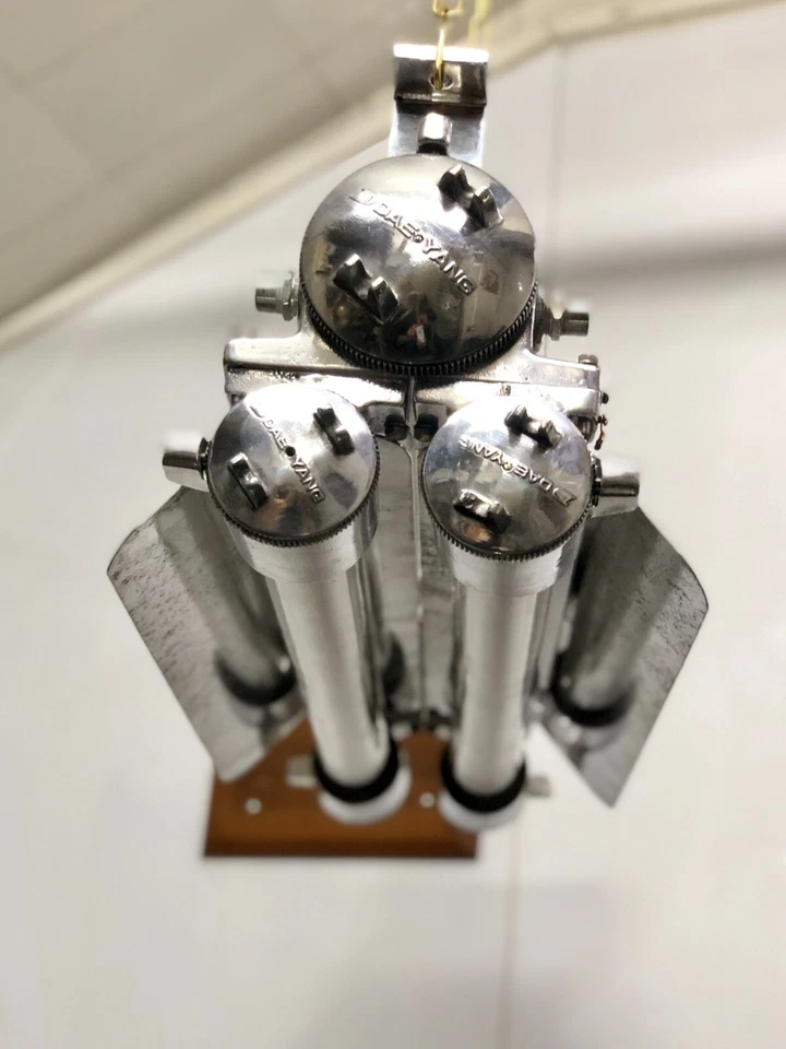 Luz de tubo fluorescente marítima original Daeyang vintage a prueba de explosiones - Corea Foto 3 de 4