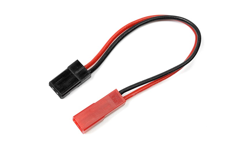 GForce GF-1300-002 Power Adapter Cable Bec Plug <=> Jr/Futaba Socket 22Awg Wire