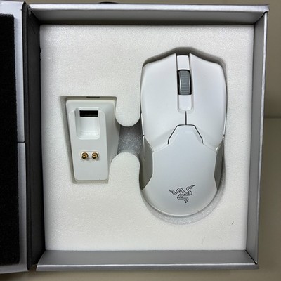 Razer Viper Ultimate Wireless Gaming Mouse White With Dock Only NO CORD OR USB