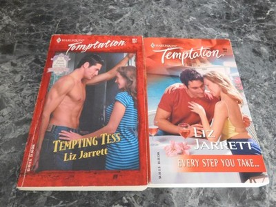Harlequin Temptation Liz Jarrett lot of 2 Contemporary Romance Paperback