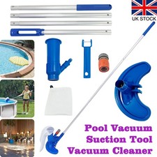 Swimming Pool Cleaner Vacuum Suction Hoover Hot Tub SPA Pond Cleaning Vacuum UK