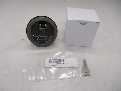 WHITECAP T - STYLE LOCKING LATCH WITH KEY 100242 TAUPE MARINE BOAT