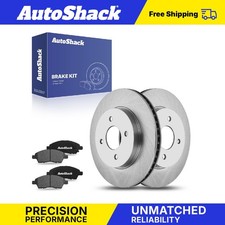 Front Brake Rotors Ceramic Pads for Nissan Versa Note 2015-2019 Micra 1.6L