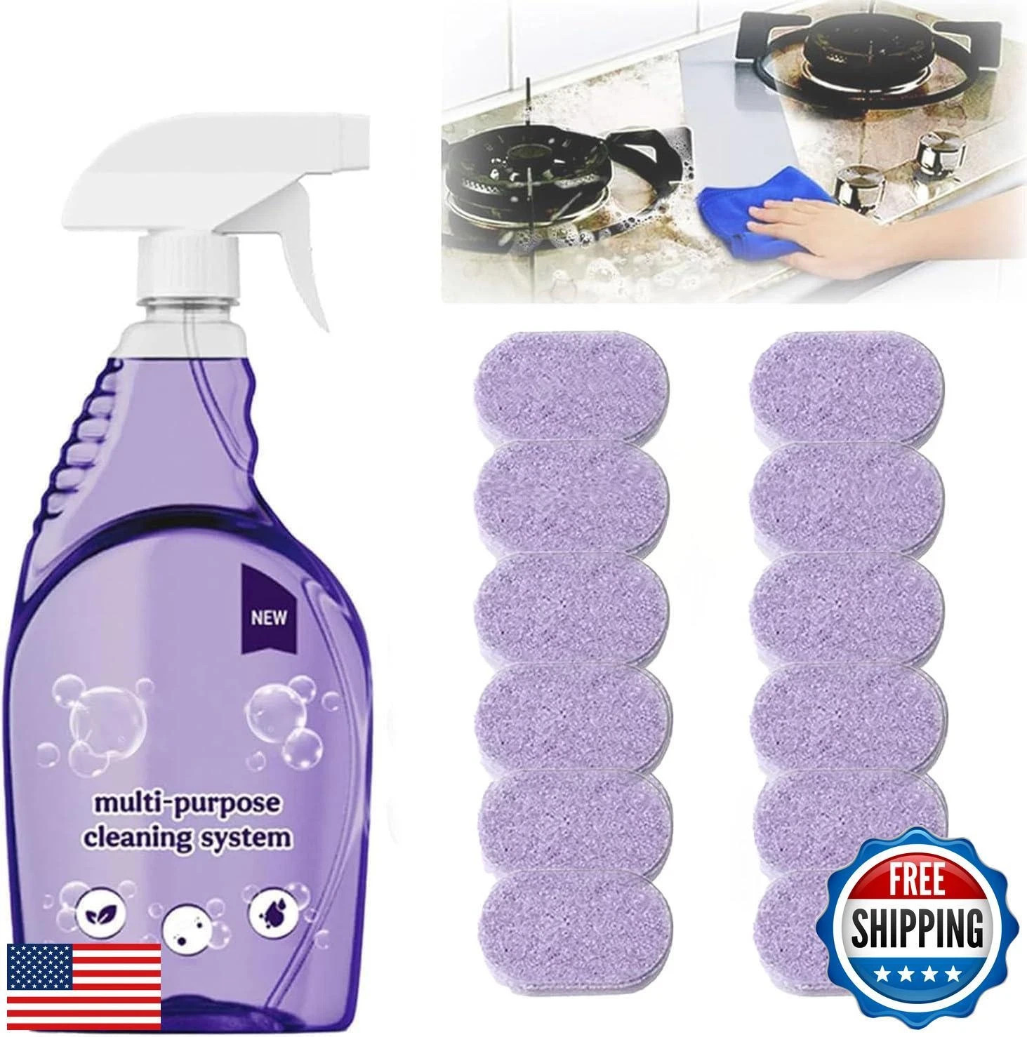 podafj Dr Clean Spray Cleaner for Ovens, Nuroclean spray, 2025 new Nuroclean