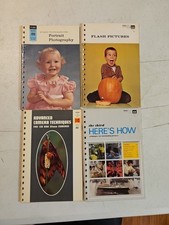 Lot of 4 Vintage KODAK Photography Instructional Booklets 1970's