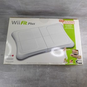 Nintendo Wii Fit Plus with Balance Board Complete OEM Bundle CIB Box DVD Tested