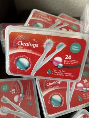 Buy one get one free 1 pack containing 24 disposable toothbrush