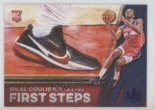 2023-24 Panini Court Kings First Steps Sapphire 24/25 Bilal Coulibaly #9 6u3