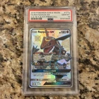 POKEMONRAYQUAZA GX 2018 SUN & MOON C.S.'19 Y.A-H.F.PREM.COLL. #177a FA PSA 10