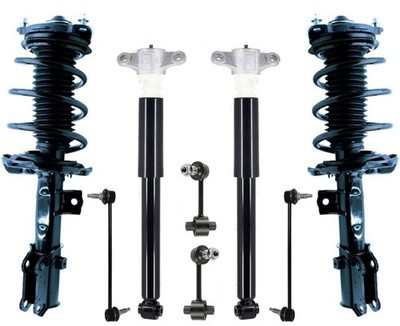Front Struts Rear Shocks & Sway Bar Links For Kona 2018-2023 All Wheel Drive