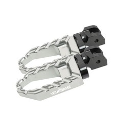 For Vulcan 800 Classic 96-05 04 03 BUZZ Front Footpegs 25mm Lower TITANIUM Laser