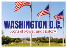 Washington, D.C., Icons of Power and History (Monthly Wall Calendar 2026 11.7 x 