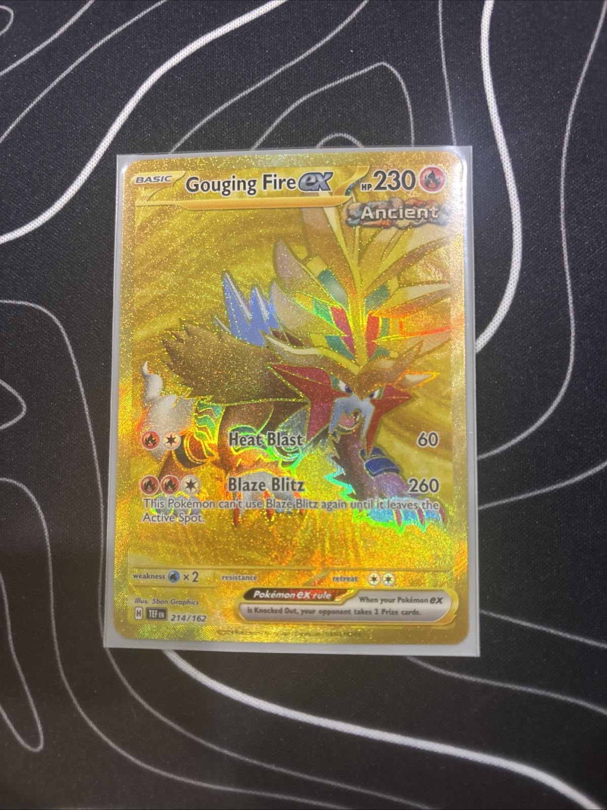 Gouging Fire ex 214/162 Sv05: Temporal Forces Holo