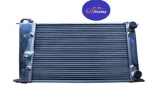 Performance 2 Rows Aluminum Radiator Fits 84 -91 Vw Golf Mk1 Jetta Gti 1.6l 1.8l