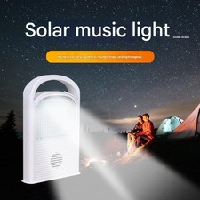 Lámpara de emergencia portátil de respaldo con luz LED de carga solar para camping y hogar