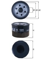 Mahle OC 1023 ÖLfilter FüR Kymco,Yamaha