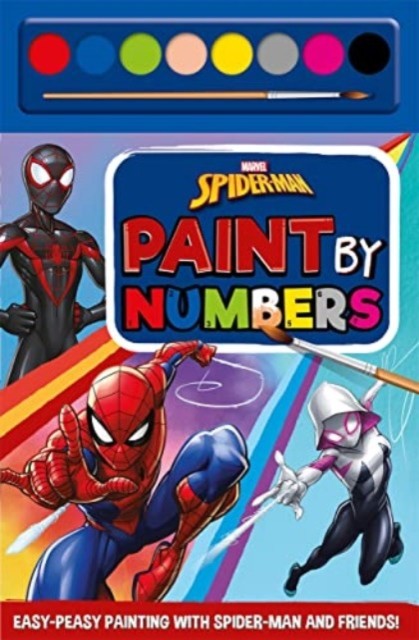 Marvel Spiderman Paint By Numbers