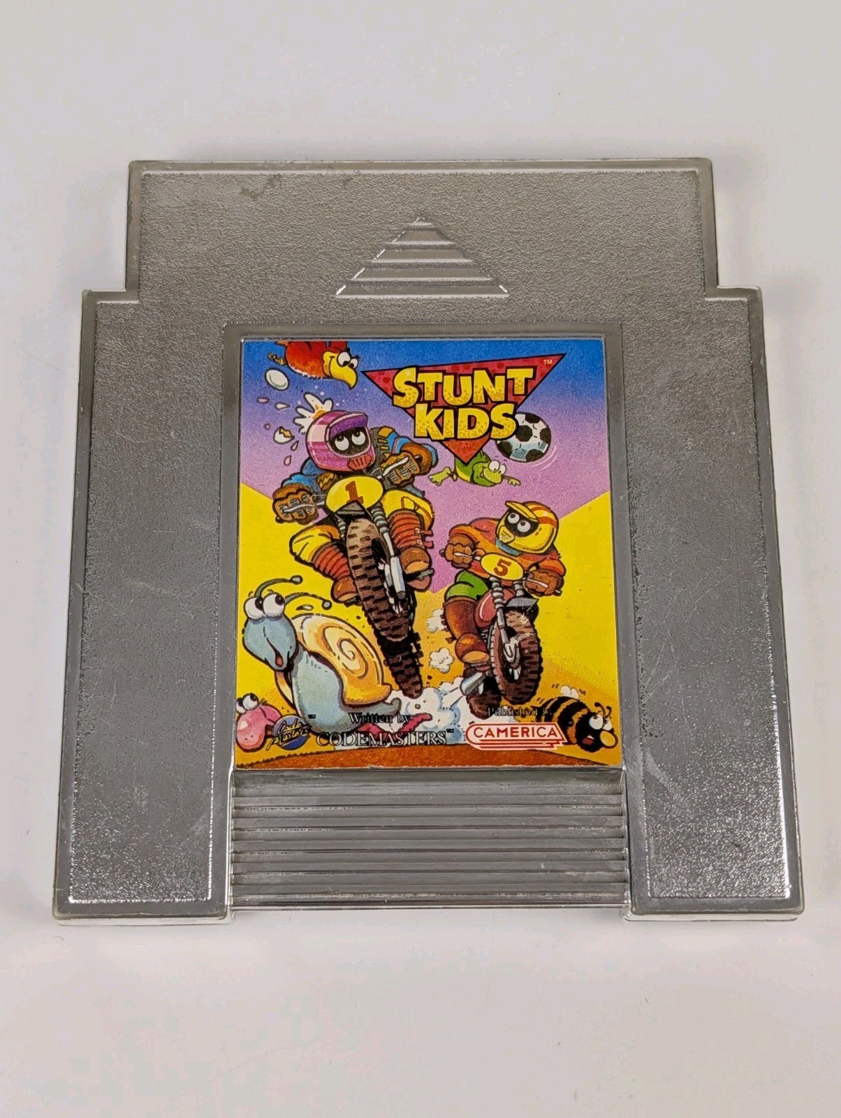 Stunt Kids (Nintendo NES) Camerica ➡️AUTHENTIC Cartridge - Tested 🎮