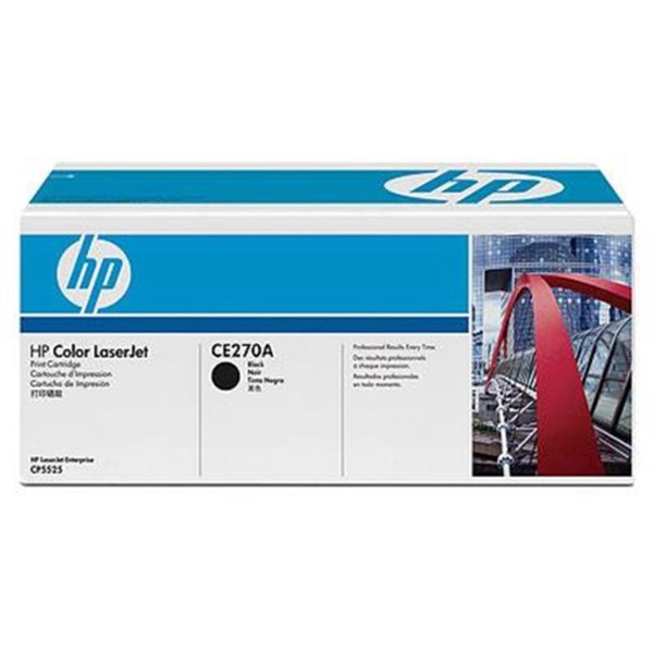 HP CE270A - Tonerpatrone - 1 X Schwarz-image