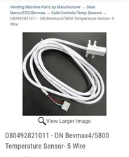 Dixie Narco Temperature Sensor For Bev Max 4