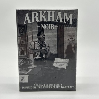 Ludonova Arkham Noir Case #1 Witch Cult Murders Solo Card Game 2017 Unopened