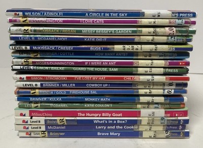 Lot of 17 Rookie Reader Scholastic Hardcovers Beginner Grade Levels A,B,C