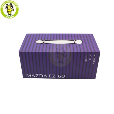 1/18 Mazda EZ 60 EZ-60 Purple Diecast Model Car Gifts For Friends