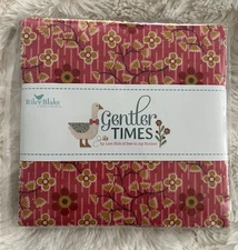 NEW Riley Blake Gentler Times 5” Charm Pack Stacker Fabric Lori Holt