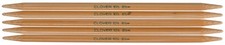 Clover Takumi Bamboo Double Point Knitting Needles 7" 5/Pkg-Size 6/4mm