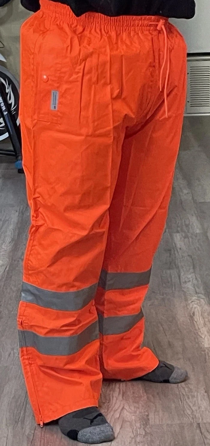 3M Scotchlite Hi Visibility Orange Safety Rain Pants Large (L)
Opens in a new window or tab