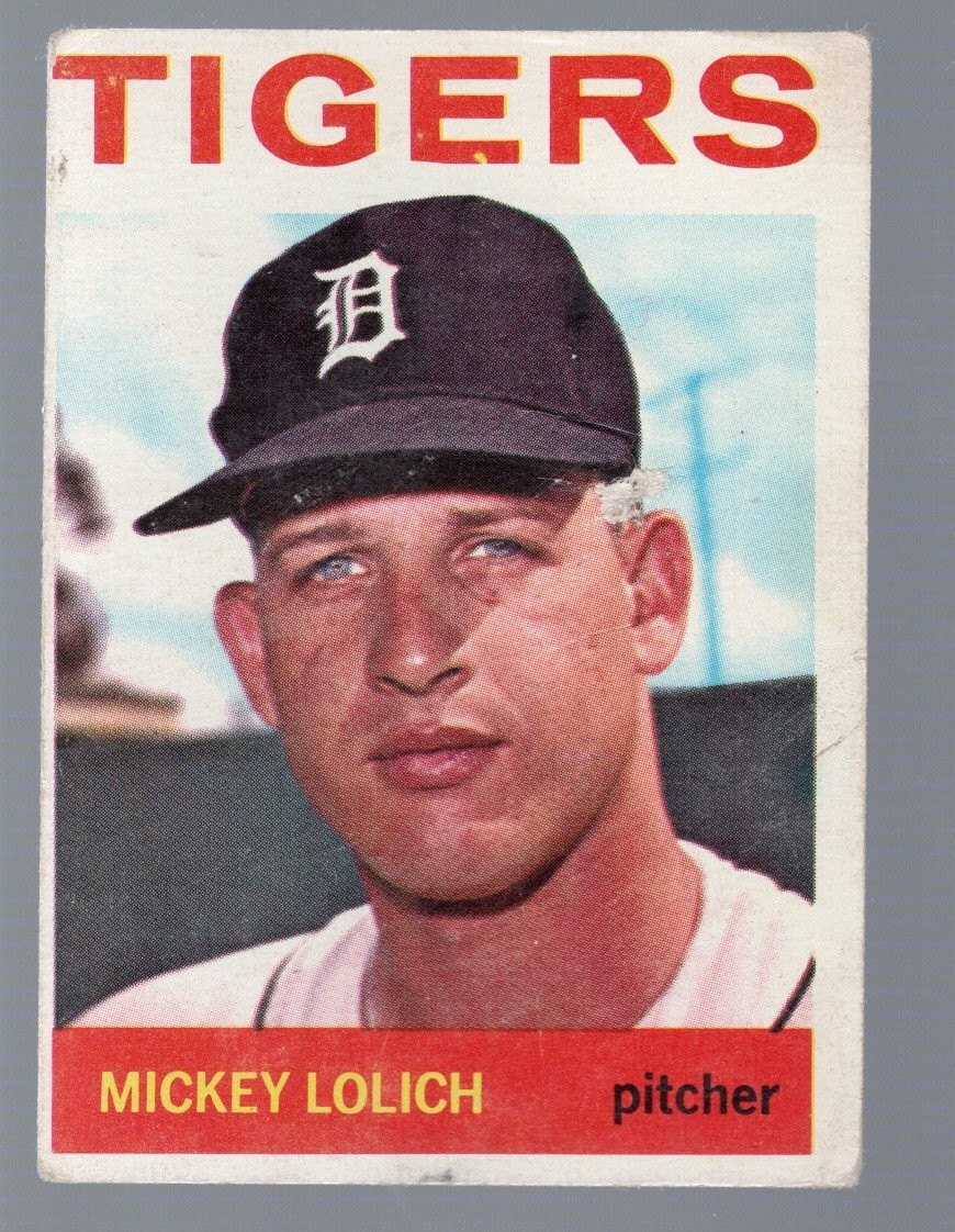 Mickey Lolich 1964 Topps #128 RC