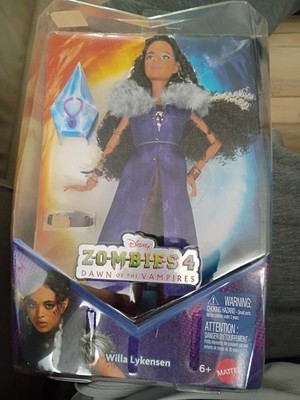 Mattel Disney Zombies 4: Dawn of The Vampires Willa Lykensen Fashion Doll with