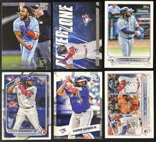 6 Card Baseball Lot Vladimir Guerrero Jr. Toronto Blue Jays Power Zone Insert, +