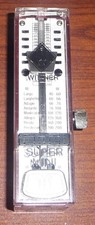 Wittner Taktell Super Mini Metronome 884051 Ruby Spring Will Not Wind-Complete