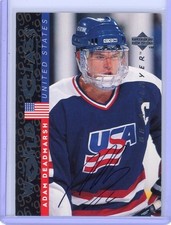 1995-96 Upper Deck Adam Deadmarsh Be a Player Auto World Class United States