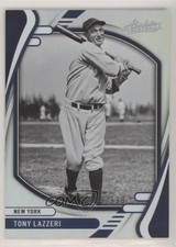 2022 Panini Absolute Holo Silver /199 Tony Lazzeri #8 HOF uk2