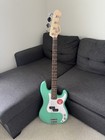 Squier Debut Series Precision Bass 4-String Electric Seafoam Green — photo 1