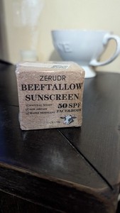 Zerudr Beef Tallow Sunscreen
