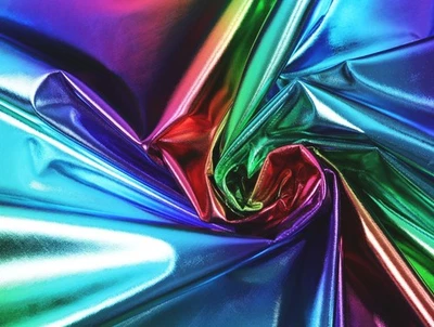 FOLIENJERSEY Jersey Stoff elastisch STREIFEN Breit REGENBOGEN EUR 11,98/m - Bild 1 von 2