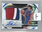 Bobi Klintman 2024 Panini Select White Prizm RC Jumbo 3 Color Patch Auto /49