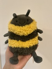 Jellycat Albee Bee Plush Genuine - NEW With Tags & Protector! Rare