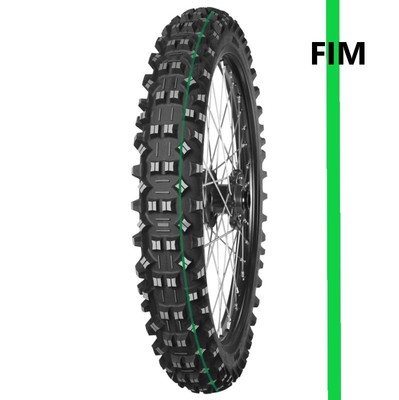 MotoX Off Road Reifen Mitas 90/100-21 NHS TT GRÜN vorne Terra Force EF BMW