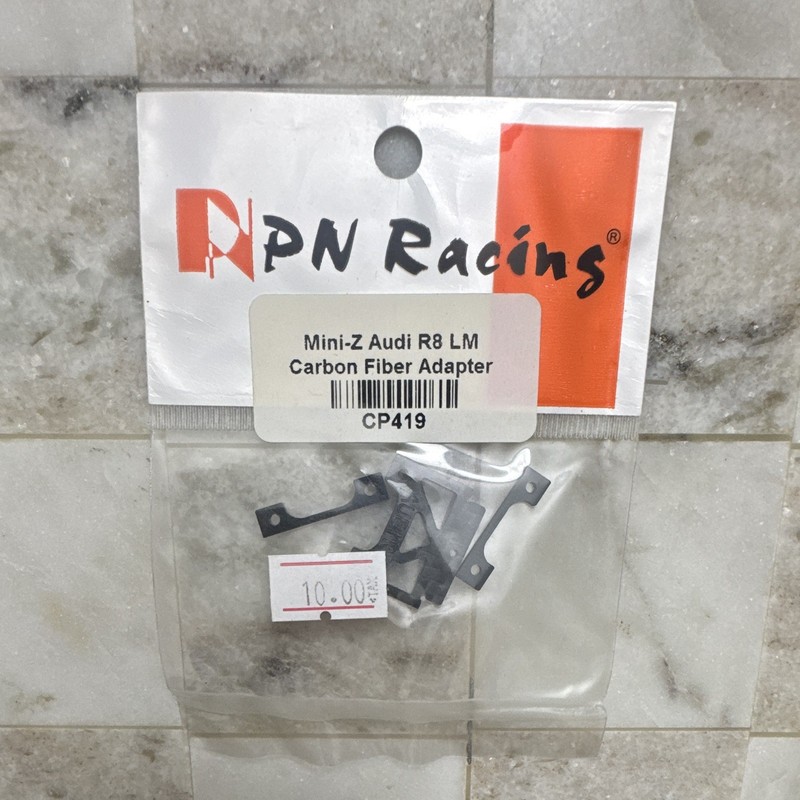 PN Racing Mini-Z Audi R8 LM Carbon Fiber Adapter Black 1:28 Electric CP419