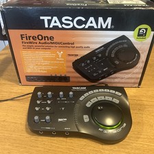 TASCAM FIREONE , FIREWIRE AUDIO MIDI INTERFACE CONTROLLER