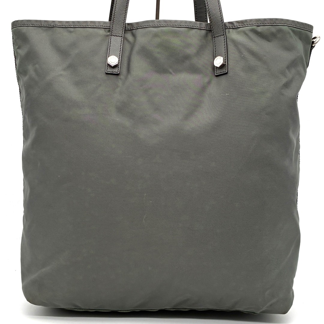 PRADA Tote Bag Robot Studs Stone Patchwork Bijou … - image 3