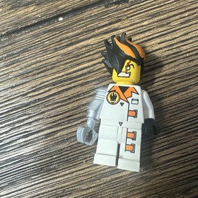 Lego Minifigure Agents Dr. Inferno  Arm Claw Metallic 8970 Agt013a cracked torso
