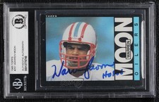 BAS 1985 Topps Warren Moon #251 BGS Authentic Auto HOF ne4